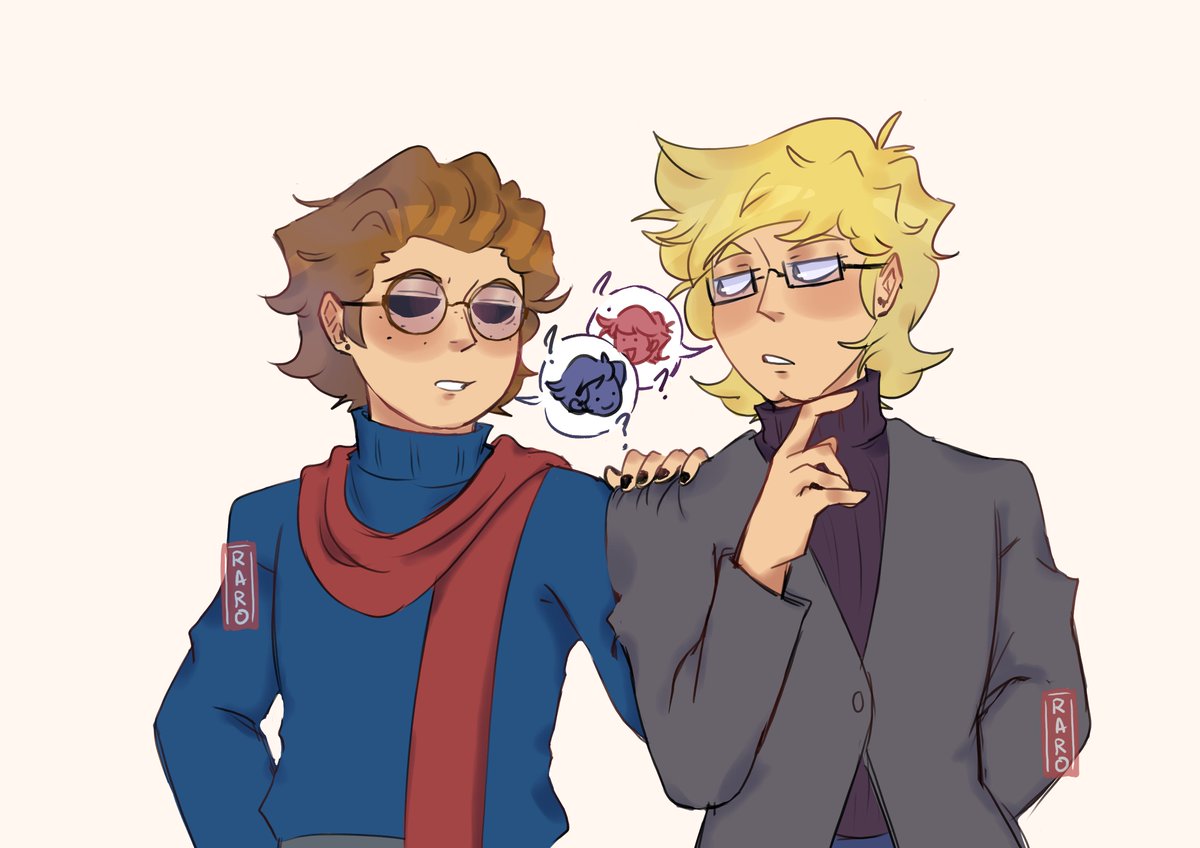 RadiantAro's tweet photo. "Darling, your taste in men is horrible."
they're discussing their boyfailure boyfriends
#eddsworld #tomtord #markjon https://t.co/iZX4KkouDi