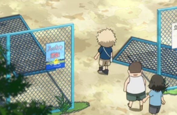 " ออกผจญภัย เอ้า! ออกผจญภัย เดินหน้าไปหน่วยฮีโร่บาคุโก ♪ "