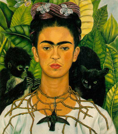 "Me pinto a mí misma porque soy a quien mejor conozco". 
Frida Kahlo
#Fuedicho