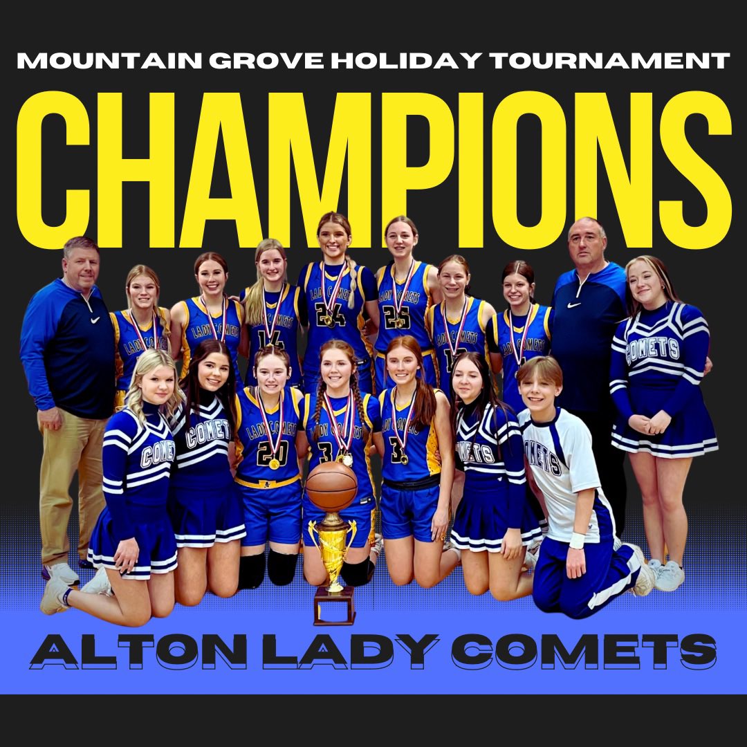 Alton Lady Comets bring home the Championship Trophy 🏆 
<a href="/evinmontgomery/">Evin Montgomery</a> 
<a href="/alee_willard/">Alee Willard</a>