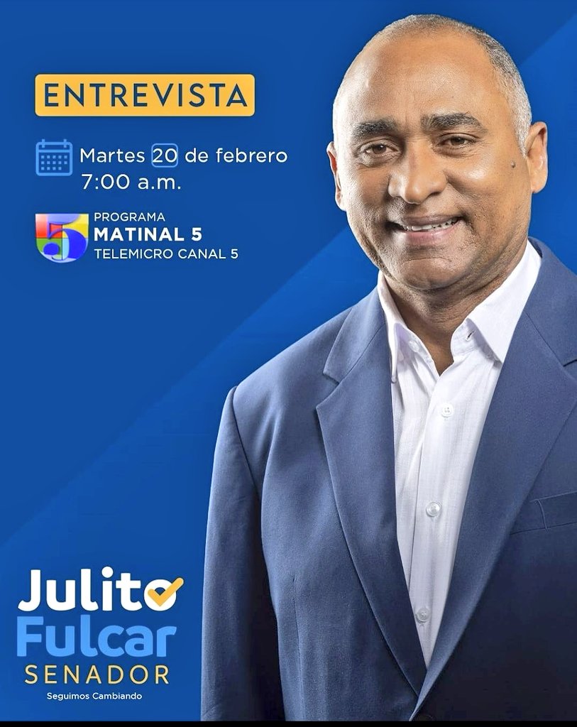 EmilioFC17's tweet photo. El vocero oficial del @PRM_Oficial en la Camara de Diputados y candidato al Senado por la Prov. Peravia, @JulitoFulcar. #Matinal5, 7:00 AM. @NTelemicro5. Sintonízano! https://t.co/JzLDt76mvK