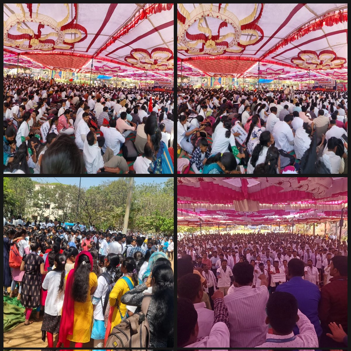 Karnataka NHM Contractual employee`s association ® tweet media