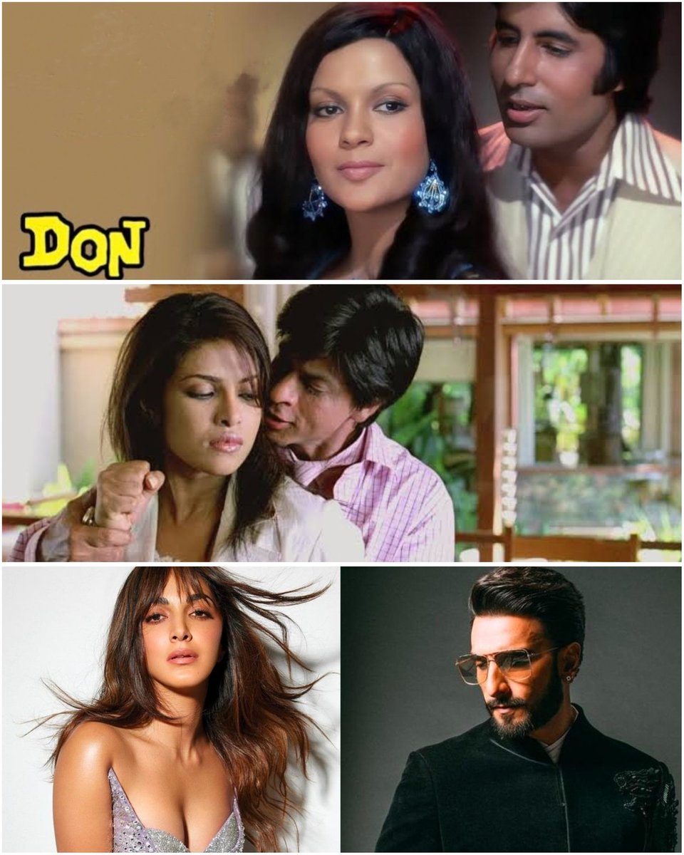 The downfall of #Don movies has been so Visible 🙂

#AmitabhBachchan #ZeenatAman #ShahRukhKhan #PriyankaChopra #RanveerSingh #KiaraAdvani #Don3