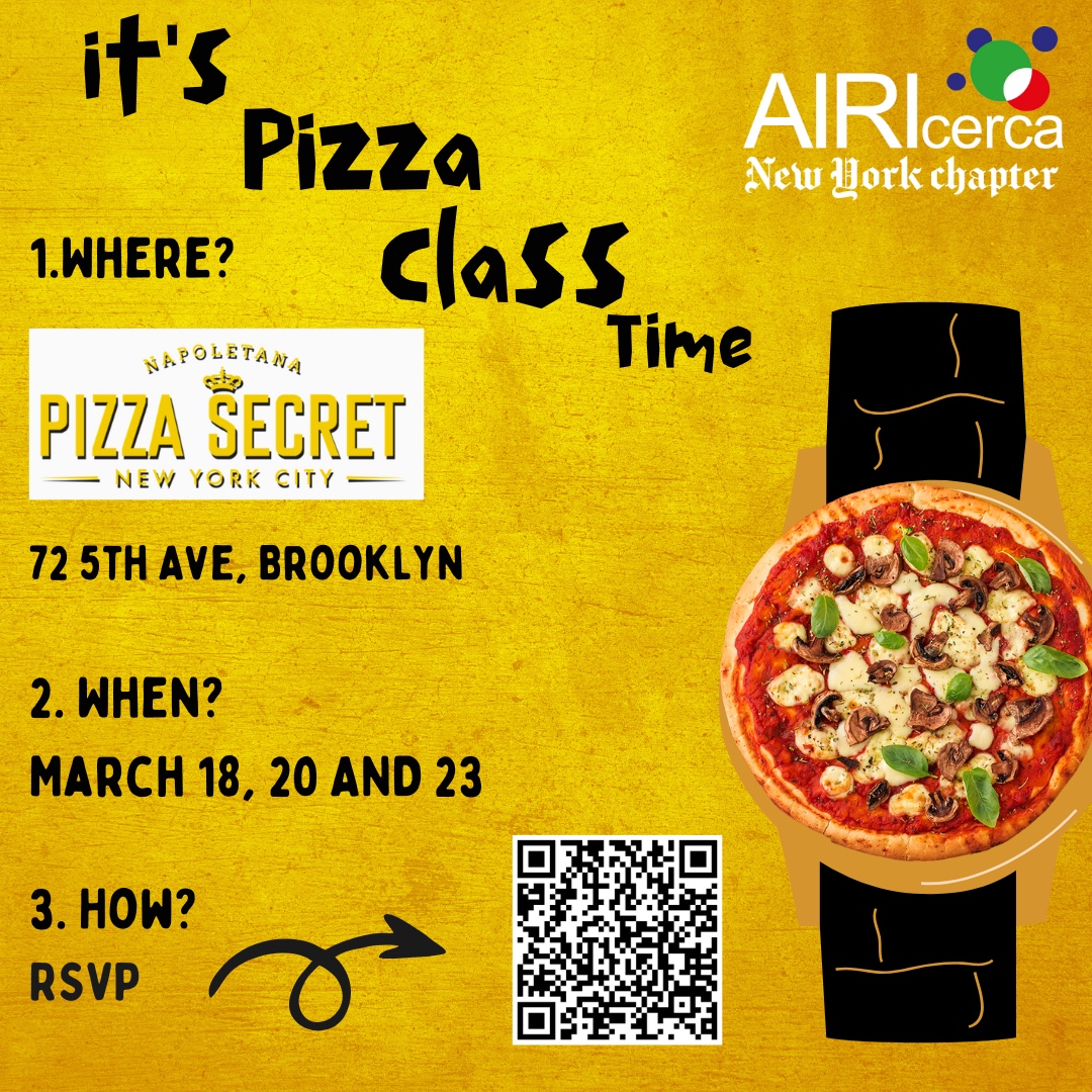 Join us for a unique event where we'll get our hands dirty, roll out the dough, and create a culinary masterpiece par excellence: pizza! 😍🍕😍🍕 Info & RSVP: docs.google.com/.../1hg8raQ4eE…
