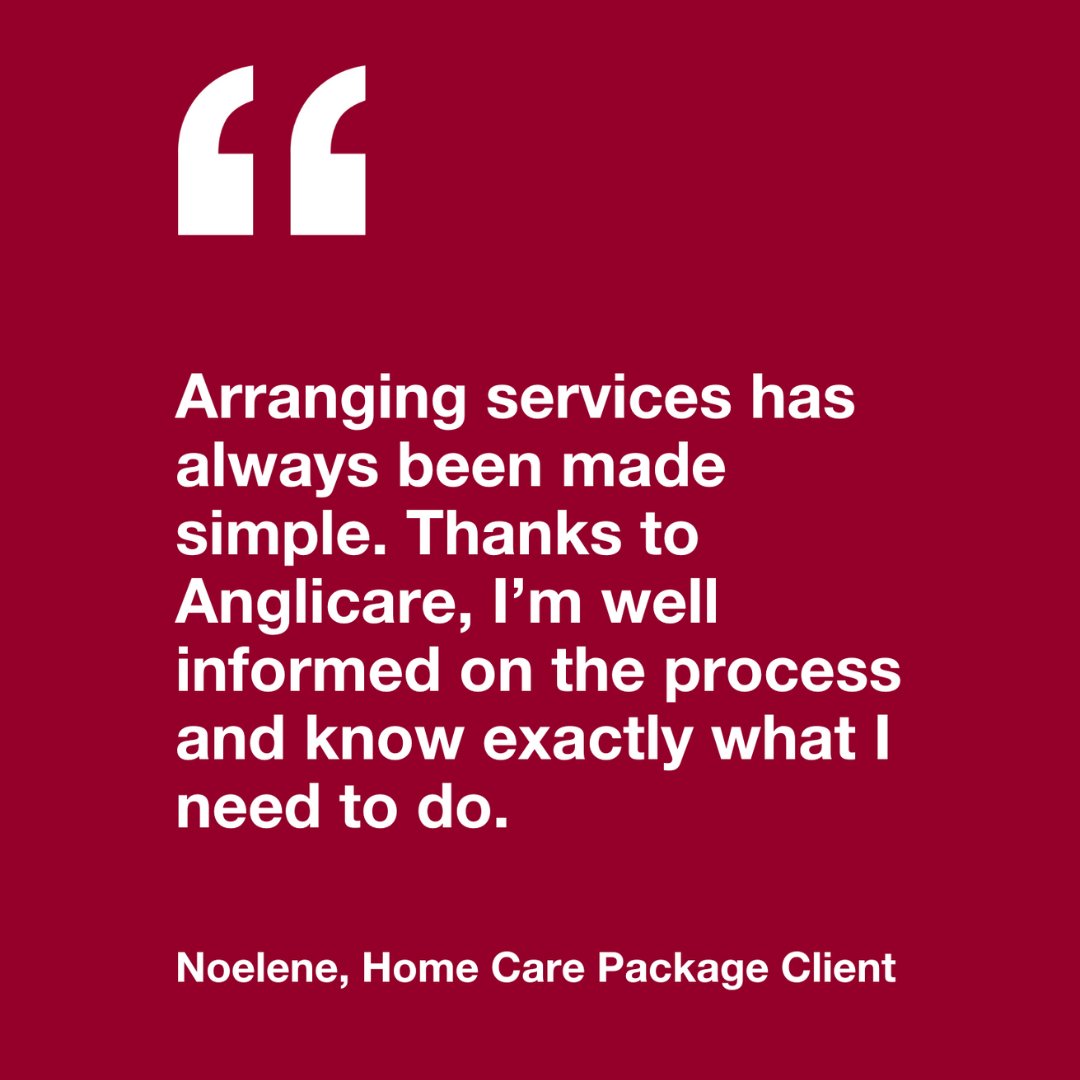 Home Care Package client, Noelene, has been with us for over three years, and uses services like registered nurse care, meals, and social outings. Thanks for trusting us to be your care provider! Learn more: bit.ly/48j16Nn #supportathome #agedcare #homecarepackage