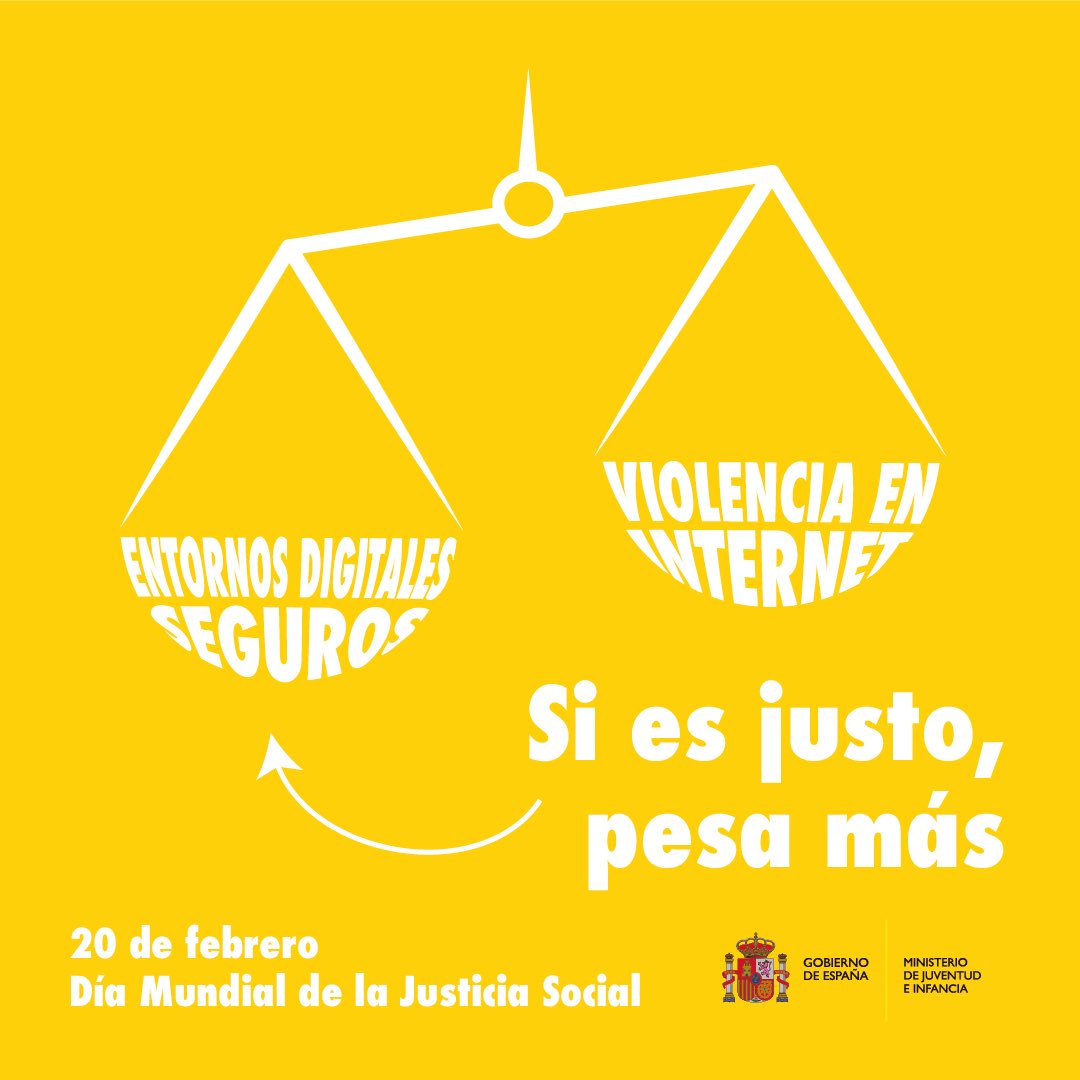 Si es justo, pesa más ⚖️

#DiaMundialdelaJusticiaSocial #justiciasocial #20f