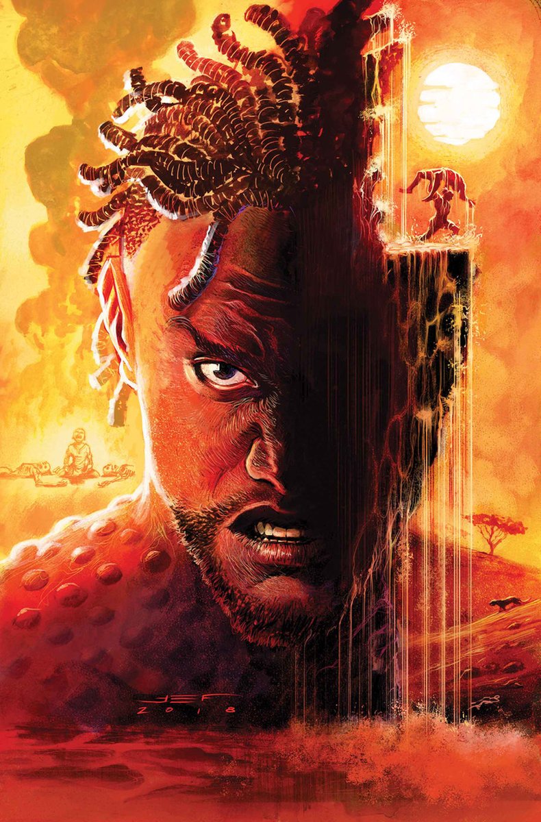 Le_Doc_El's tweet image. [Thread]Qui est killmonger ?
L'homme du peuple.