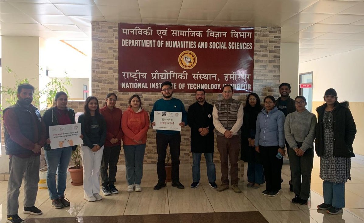 Nada Young India members engaging with Research Scholars of NIT Hamirpur. Health should be a priority in Campuses. stronger Tobacco Control awareness in educational institutions is the need of the hour. #ShashaktHimachal #SamriddhHimachal