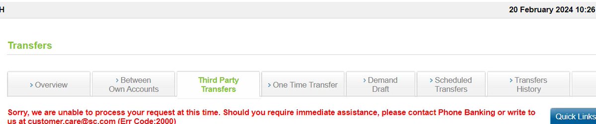 BijoDinesh's tweet photo. @StanChartIN @StanChart Thanks for ur concern. Please fix it as soon as possible,as it already crossed one day. https://t.co/1fDCTLchCz