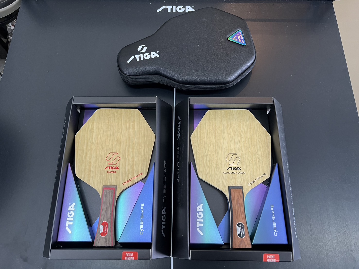 スティガ STIGA 卓球 ラケット サイバーシェイプウッド PEN JTTA 日本