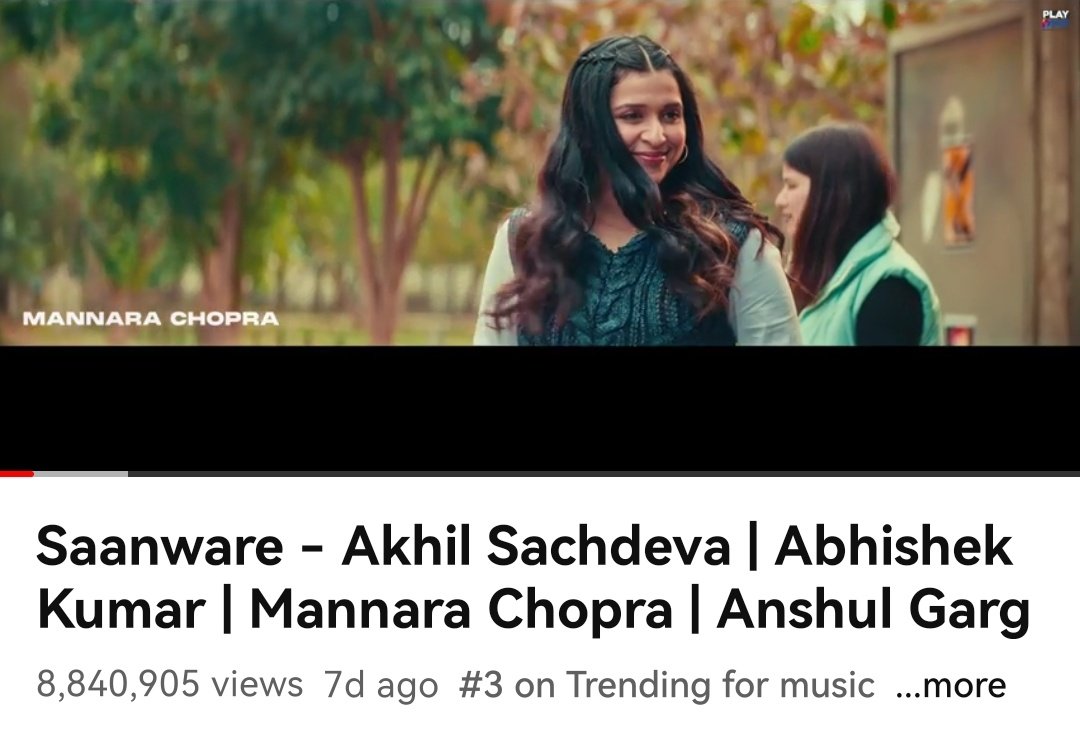 Can we do 10 mil I know we are all busy but pls
Create a play list with 2 short videos in between loop  and play all and go about your day

#Saanware #AbhishekKumar #BiggBoss17 #MannaraChopra #MannaraKiTribe #Mannarians #MannaraFam #AbhiNara 
#Perletti

youtu.be/wa--U0DVyRU?si…
