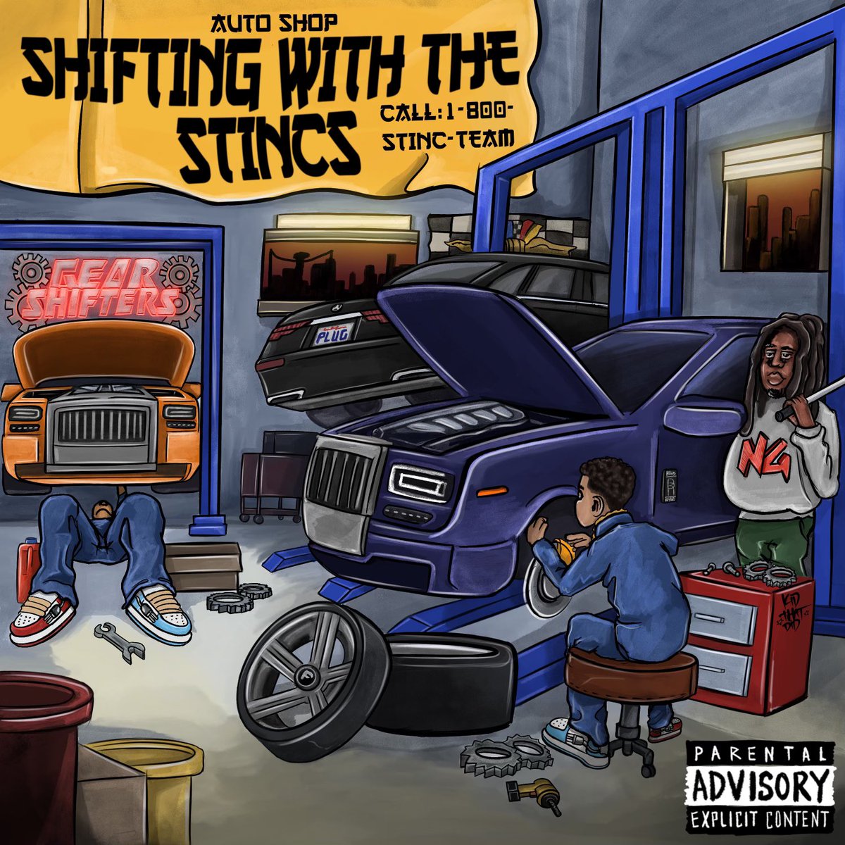 RalfytheP's tweet photo. #shiftingwiththestincs dropping next week #outtheslums dropping on my birthday march 8th https://t.co/LBR4r4poJa