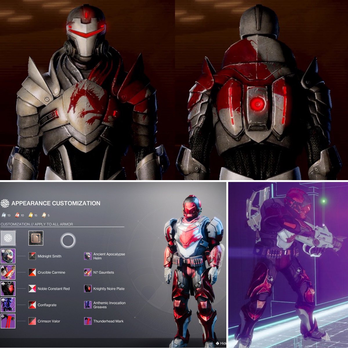 auxopher's tweet photo. My Titan: Inspired by Shepardโs Blood Dragon Armor with M-490 Blackstorm Singularity Projector (Tractor Cannon)
@Shyne_0โs Hunter: Inspired by Garrus with M96 Mattock (BrayTech Werewolf)
Bungie IDs: LogicGazer#9912 and Shyne 0#0489
#NormandyCrew https://t.co/q3apMya9bV