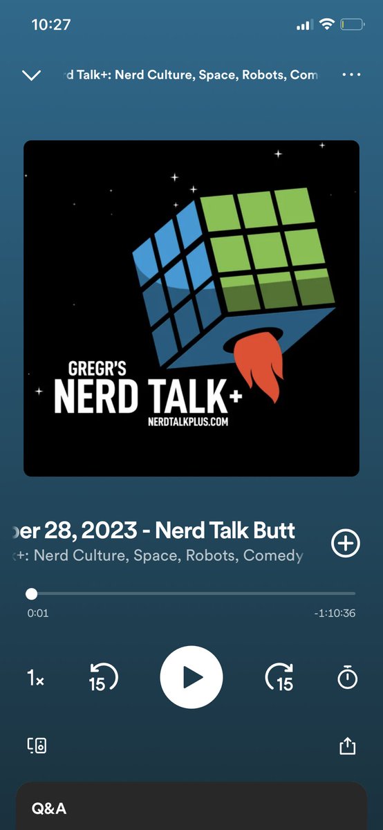 Just found out there’s another pod trying to be Nerdtalk+ what a load of bullshit #bs #therecanonlybeone #wewasherefirst