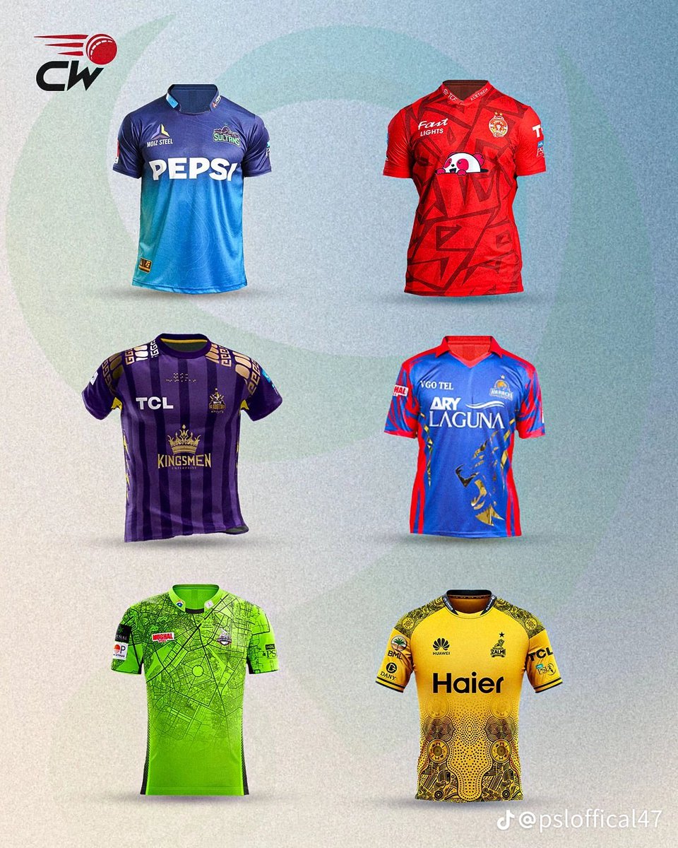 Which team you're supporting...?
#PSL9 #PSL9Updates #PakistanSuperLeague