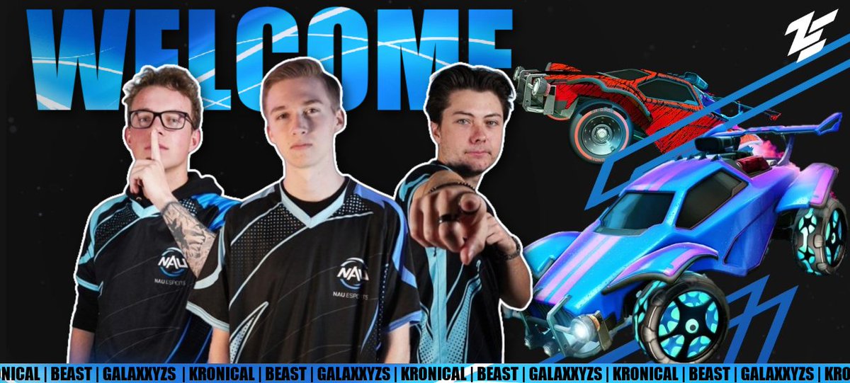 Welcome in our very own <a href="/Kronical67/">Kronical</a> @NAU_Galaxy <a href="/BeastModeNazem/">BeastModeNazem</a> to represent the Zen Esports Rocket League Scene coming from <a href="/NAUesports/">NAU Esports</a> ! 

#RocketLeague #eSports #College #cars #WelcomeHome #signingday