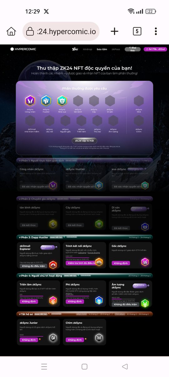 HunhVnnh9's tweet photo. #Aidrop Retroactive
#ZkSync
👉 Ae có tt trên mạng ZkSync era Check claim ZK24 NFT độc quyền của bạn! Trên hypercomic
Link Claim :
https://t.co/aXxx6oogNJ https://t.co/FsGNsxGVNA