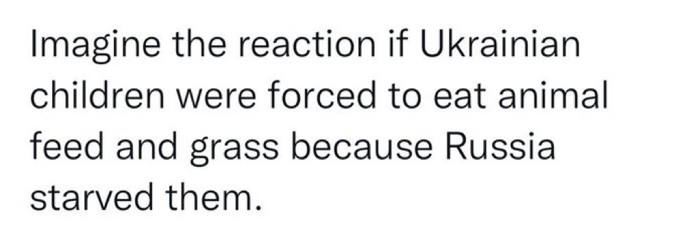 ArmandDoma's tweet photo. this literally happened, it was called the Holodomor and killed almost as many Ukrainians as the Holocaust did Jews https://t.co/LSFVli2cJV