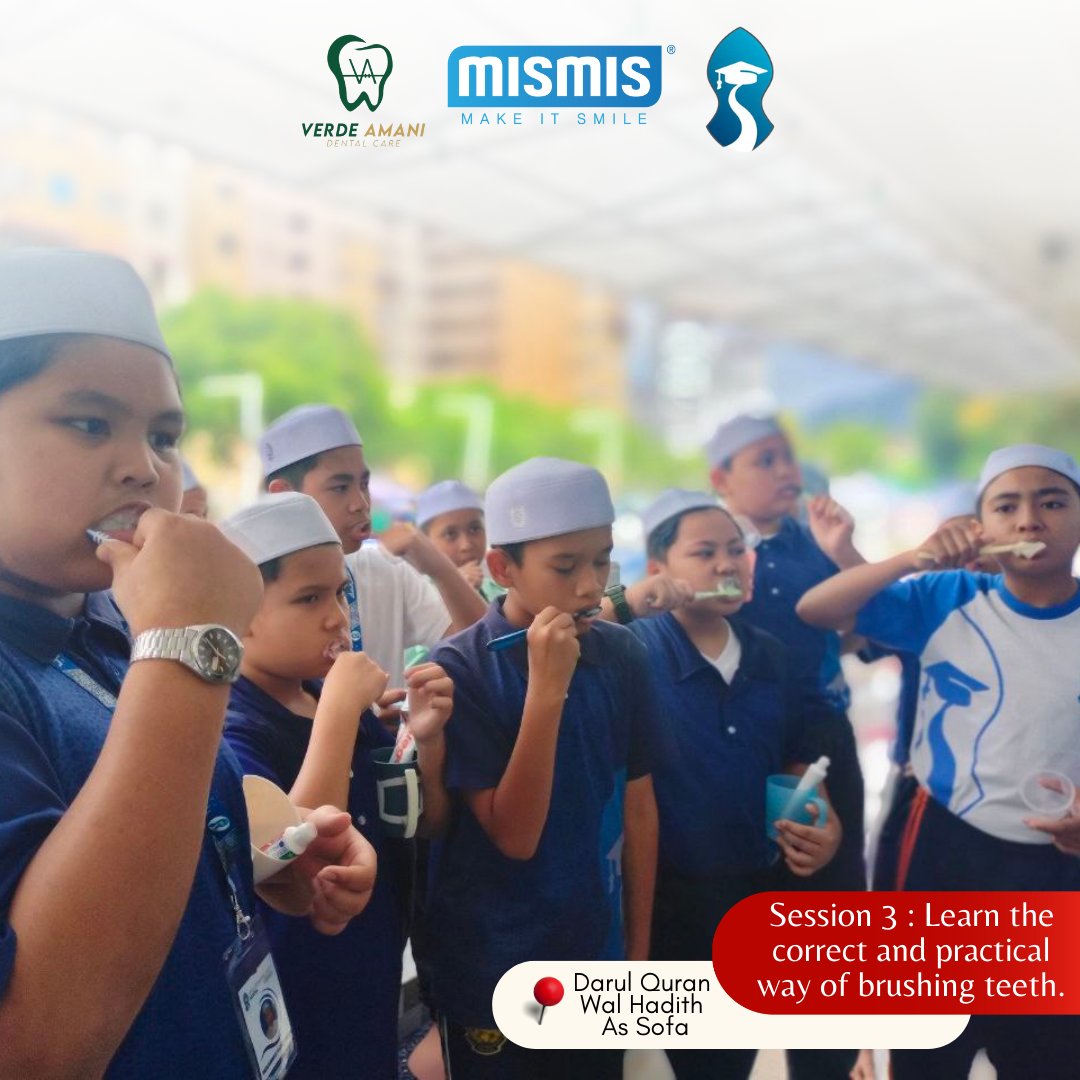 _makeitsmile's tweet image. #DentalProgram #CommunityWellness #mismis #makeitsmile #ubatgigimismis #naturaltoothpaste #madeinmalaysia #mismishygieneday #minihygiene #healthysmiles #assofasentiasadihati