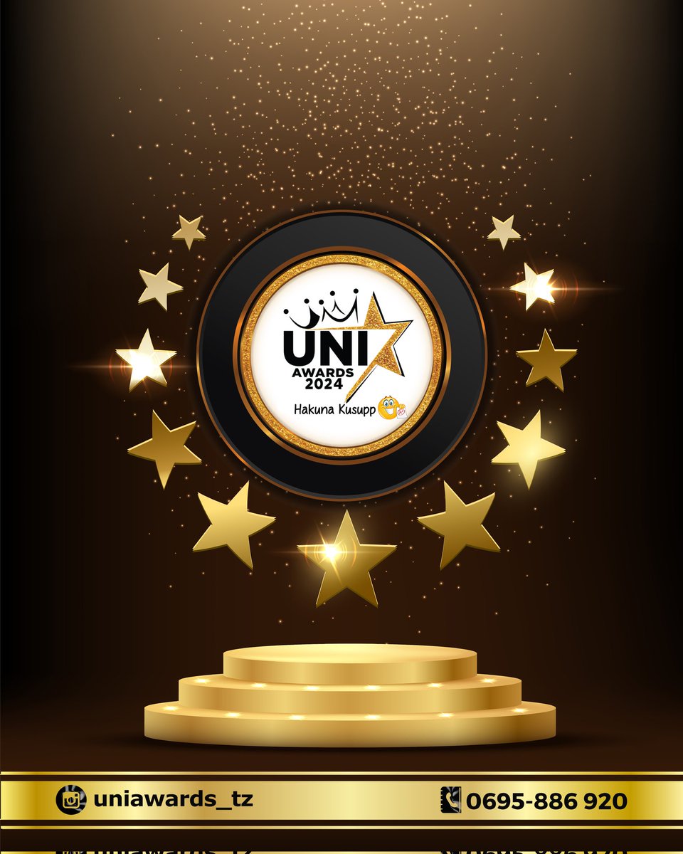 uniawardstz's tweet photo. Hakikisha Msimu huu haukupiti kushiriki kwenye Tamasha kubwa na Utoaji wa Tuzo kwa Wanachuo wenye vipaji na ubunifu.
.
Unaweza Kujisajili Kupitia Link ilipo kwenye bio ya #UniAwards
.
Tunasema #UniAwards2024 #hakunakusupp 
.
#unimedia #UniAwards2024 #UniAwards #talent #creavity https://t.co/7sMoOuEawt