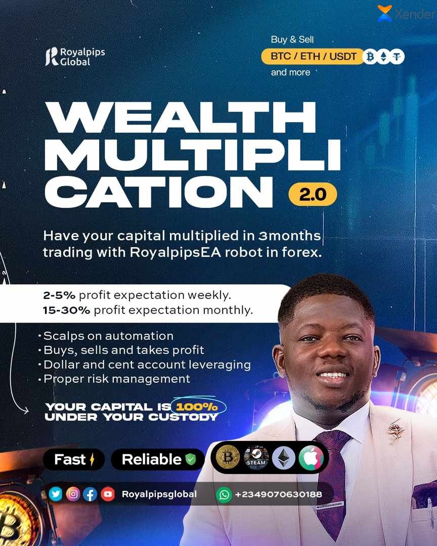 📊You are sure scared of Forex becus u have blown so many accounts👐🏻🤗That problem is fixed with With a Tested and simulated Robot found effective and proficient in Trading with 0% los👌making a Profit of 15-30% in 31 days Exciting🥹lets try it out now. DM me or call 08107620728
