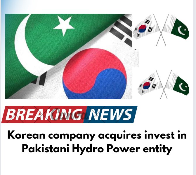 Korean company acquires invest in Pakistani Hydro Power entity. #Korean #Pakistan Link🔗........in.......👇 expresstimes.online