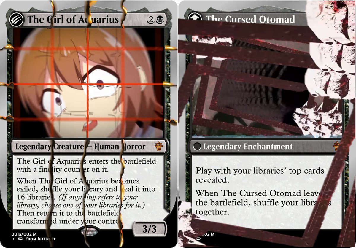 MEnemy5's tweet image. #Aqu子 の #CustomMagic