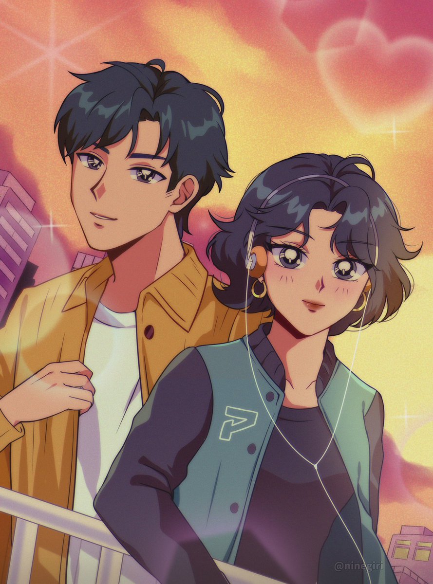 Joining <a href="/Persona_Journey/">Persona</a> art contest! 🌇 Excited to discover a new NFT project that also share the same aesthetic, inspired by ‘80/‘90s anime ✨ I hope my artwork can be a good addition to Persona Journey retro art gallery 😳<a href="/SpikePersona/">Spike</a> <a href="/HanaPersona_/">Hana</a>