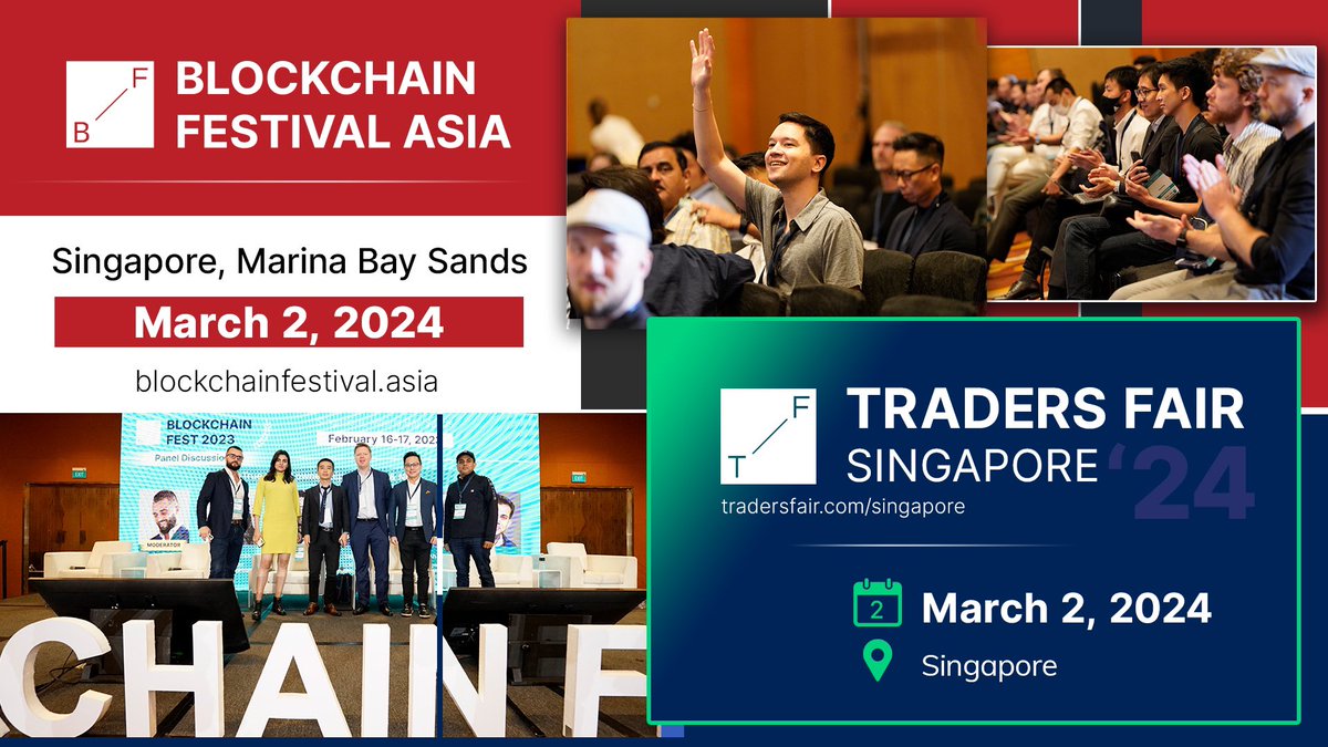 Unlock the future of blockchain at Asia's premier festival in Singapore!

Secure your free ticket now and join us for a transformative experience! 
#blockchainfest #MBS #blockchainconference 

mailchi.mp/00f618979be2/b…