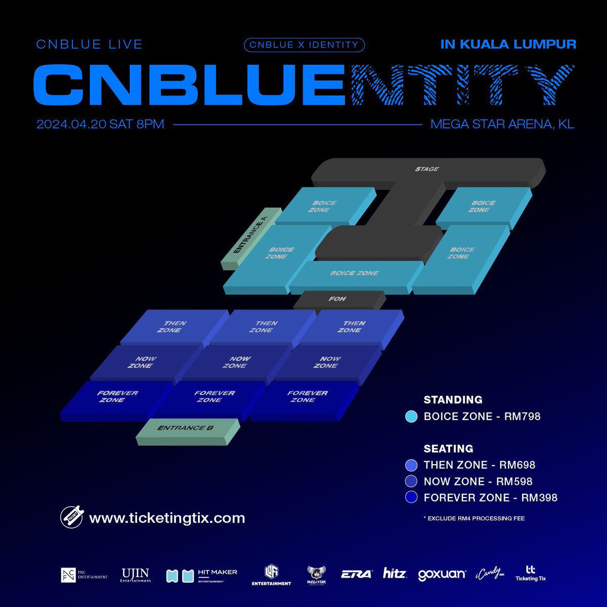 pie__store's tweet photo. Ticketing Service 𐇵💙🩵˳ׄ 𓄹
   ꒰ LOCAL ꒱

#CNBLUEENTITYinMY 2024 TOUR IN KL

— service charge rm25
— experience &amp; trusted 💯
— read t&amp;c/q&amp;a: https://t.co/3PxFulEDPn
— to book slot &amp; more details, please dm!

#CNBLUEinMY #CNBLUEinKL https://t.co/JpX12ZzgOT