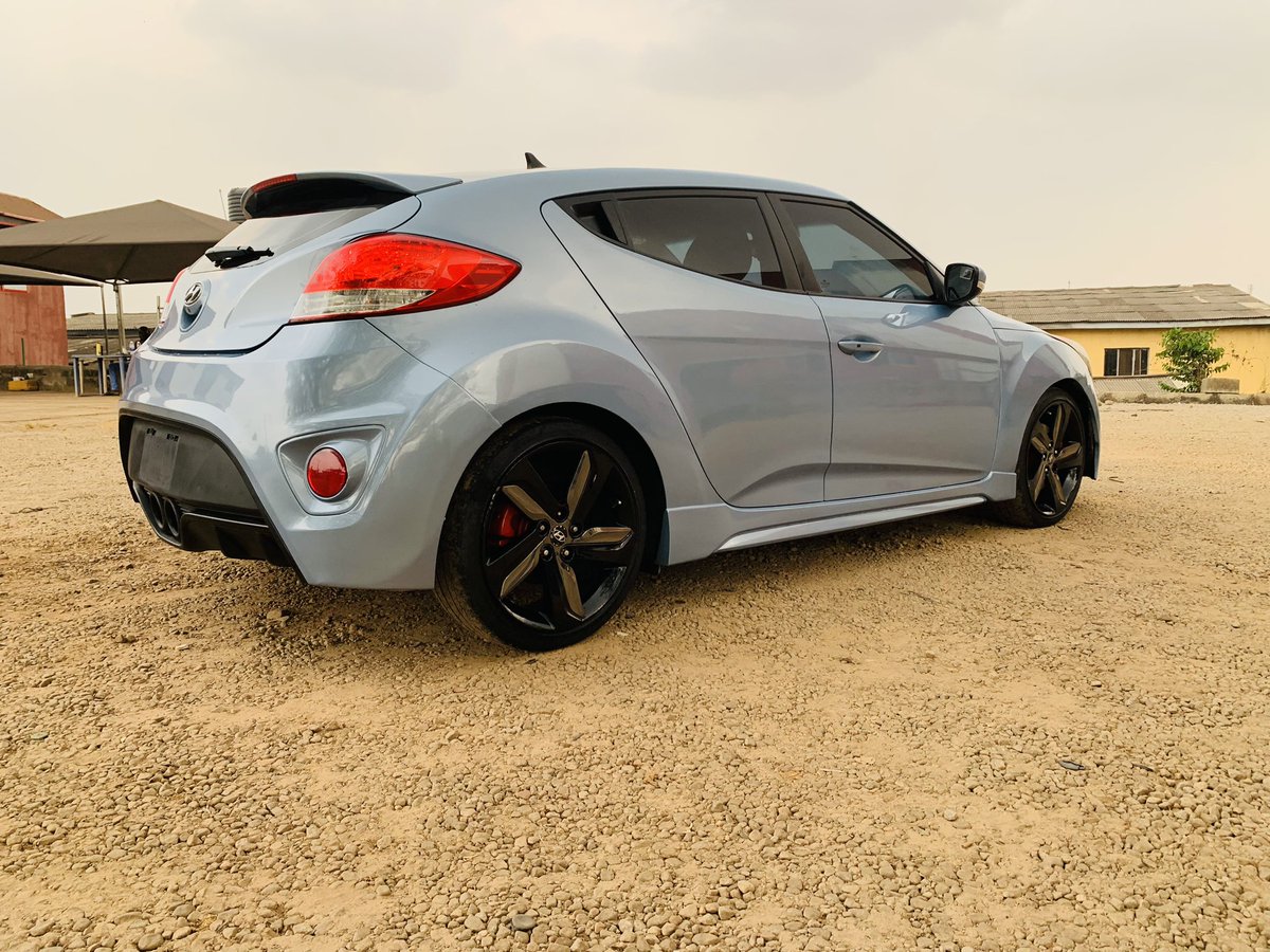 herphoric's tweet photo. This is a year registered 2015 Hyundai Veloster 
Turbo engine 
Sweet alloy wheels 
Leather interior 

Price: 6.5m 

@PELSAUTOS @Carsnationn @abujacarmall @ABUJAPLUG @Autoblazemotors @Ekitipikin https://t.co/JXAcl8pzzV