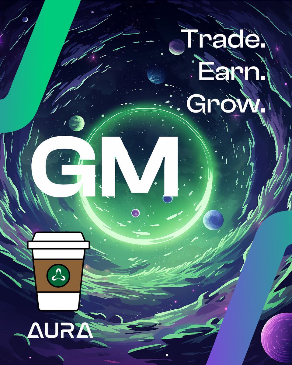 Dr_WoppieT's tweet photo. GM🙏🏻☕️Amazing world
Did you wake up to
✅Build tech
✅Network
✅Create
✅Trade
✅Earn
✅Grow
But above all
✅Win together with founders builders creators traders artists & amazing communities
Then grab your ☕️
Join @AuraExchange
#DoYouAura #BeAura #AuraExchange $Aura https://t.co/TbzPpQLYFv