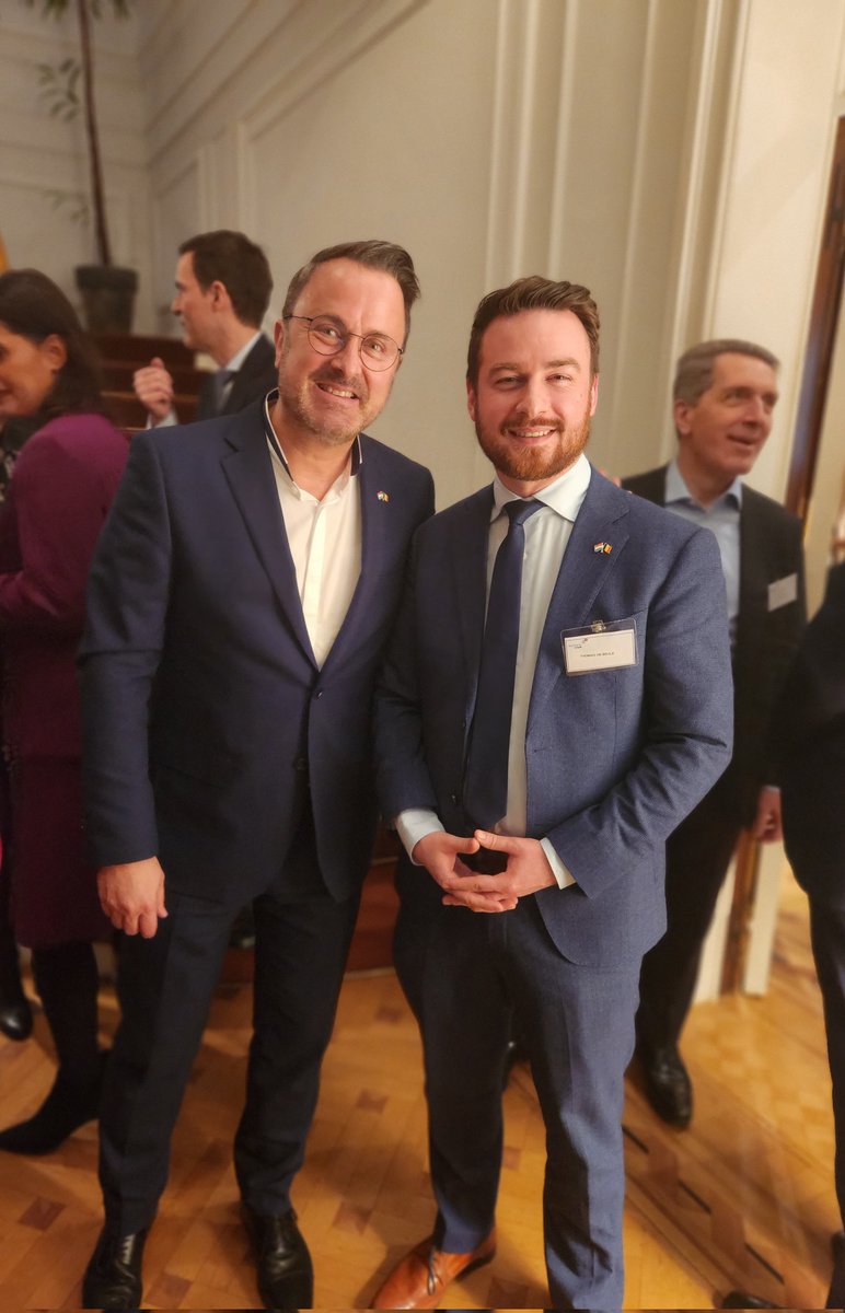 Together with H.E. Mr. <a href="/Xavier_Bettel/">Xavier Bettel</a>, Vice Prime Minister, Minister of Foreign Affairs and Foreign Trade of #Luxembourg 🇱🇺 at Luxembourg Residence in #Brussels, #Belgium 🇧🇪.

<a href="/cbl_acp/">CBL ACP</a>