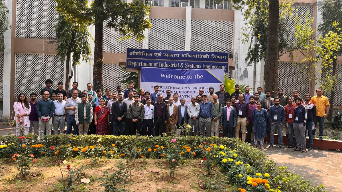 Industrial & Systems Engineering IIT Kharagpur tweet media