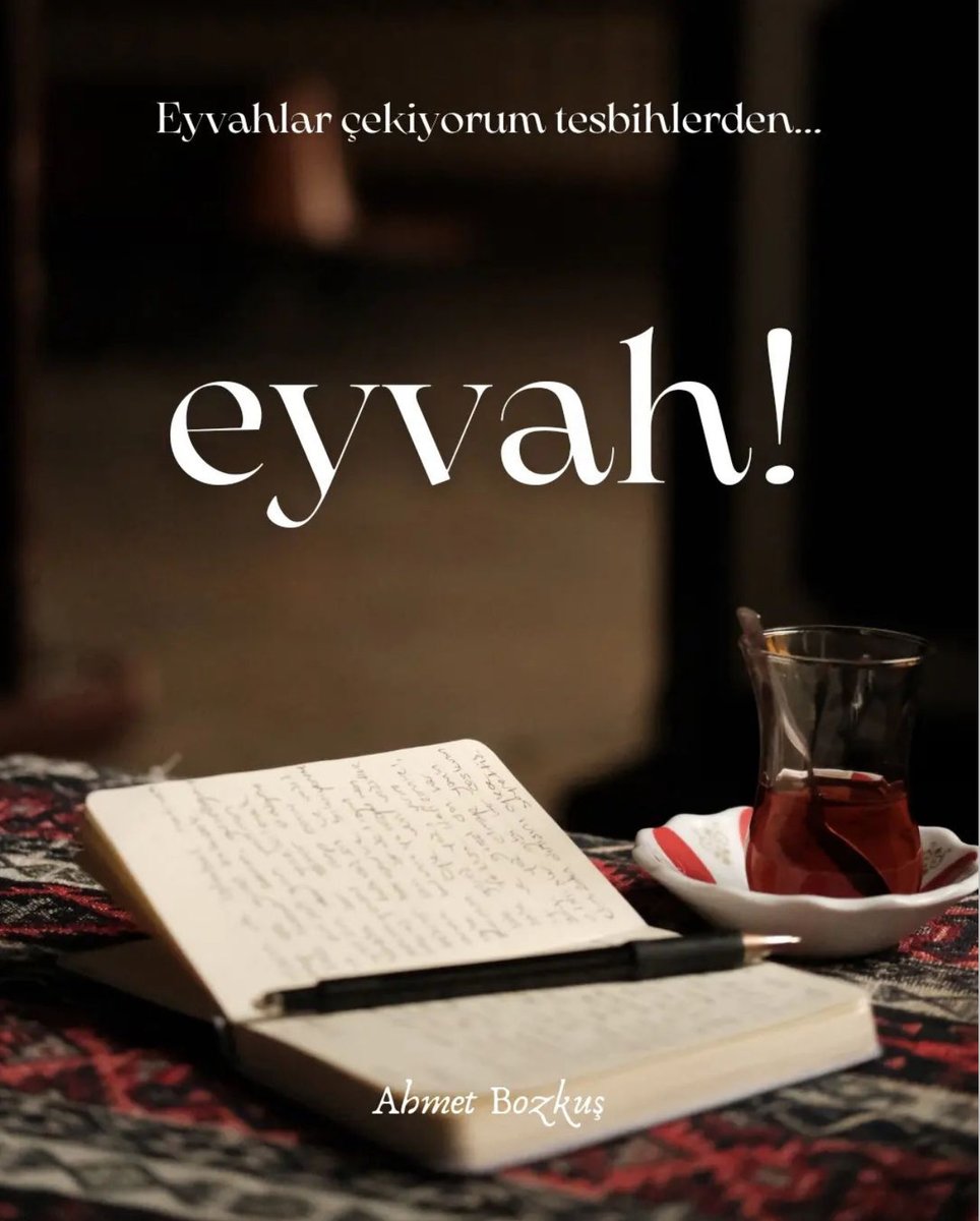 Lapsus Dergi (@lapsusdergi) on Twitter photo "Valizlerde unutulmuş elbise ceplerinde
Buldum bin bir bela..."
Ahmet Bozkuş
•Eyvah• 
lapsusdergi.com/2024/02/01/eyv…
#şiir #eyvah #lapsus #edebiyat #poetry #kitap #kalem #çay #istanbul #hikaye #Book #hayat "Valizlerde unutulmuş elbise ceplerinde
Buldum bin bir bela..."
Ahmet Bozkuş
•Eyvah• 
lapsusdergi.com/2024/02/01/eyv…
#şiir #eyvah #lapsus #edebiyat #poetry #kitap #kalem #çay #istanbul #hikaye #Book #hayat
