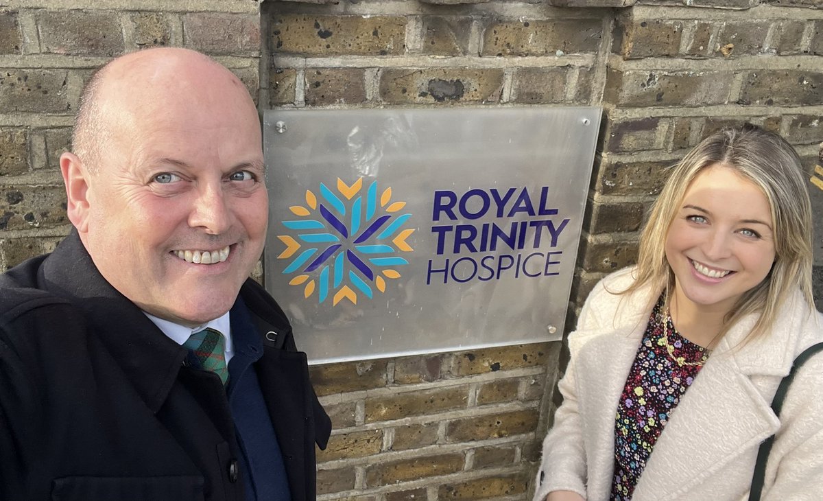 Great to visit @royaltrinityLDN and see the impact they are having along with @hospiceuk.Thanks to all our volunteers and fundraisers @PwC_UK #PwCFoundation @Purdie_McBride