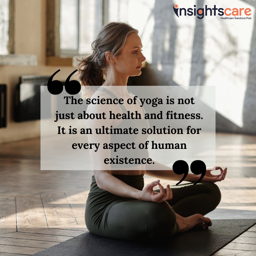 Unlocking the Power Within: Yoga transcends mere exercise, offering holistic solutions for every facet of life. 🧘‍♂️💫

#YogaWisdom #MindBodyBalance #HolisticHealth #InnerPeace #WellnessJourney #InsightsCareIndia