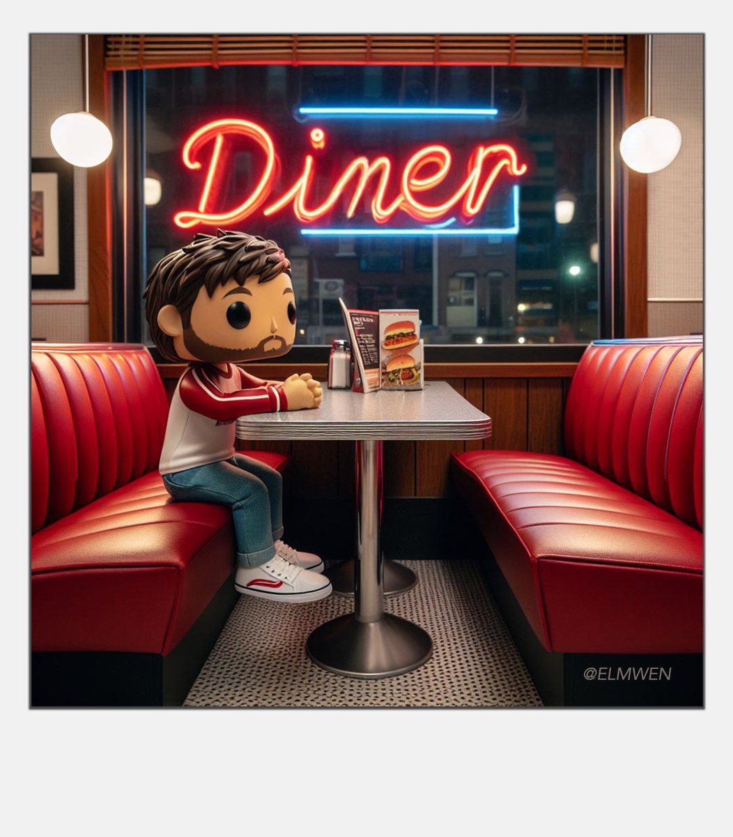 elmwen's tweet photo. Late night diner https://t.co/8rxe5Aoskj