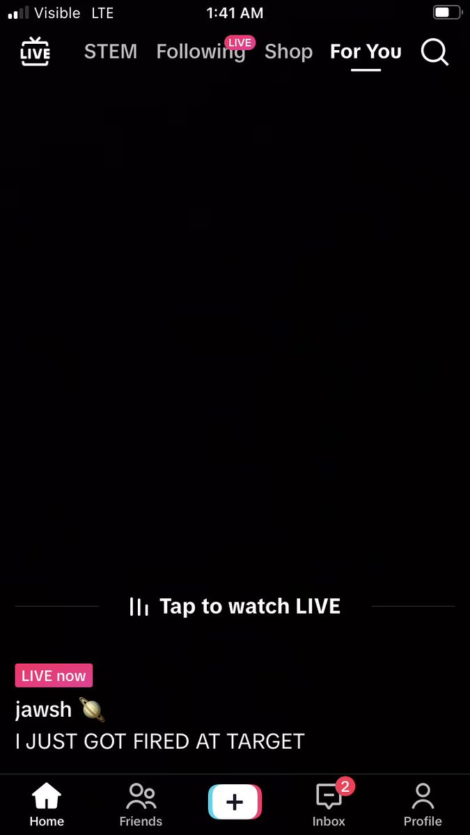 This TikTok live is very funny. Been a pitchblack screen for like five minutes, audio suggests that someone is driving in a car