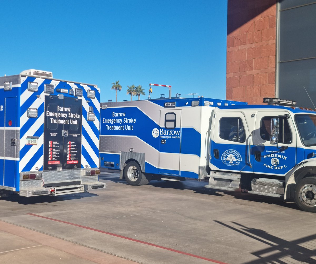 Phoenix was the host of the recent @StrokeAHA_ASA International Stroke Conference. The city has had mobile stroke units since 2017