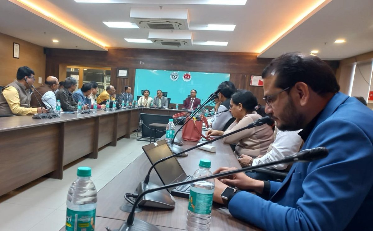 State Routine Immunization Review -1st batch chaired by DG @upfamilywelfare @sepio_up @nhm_up