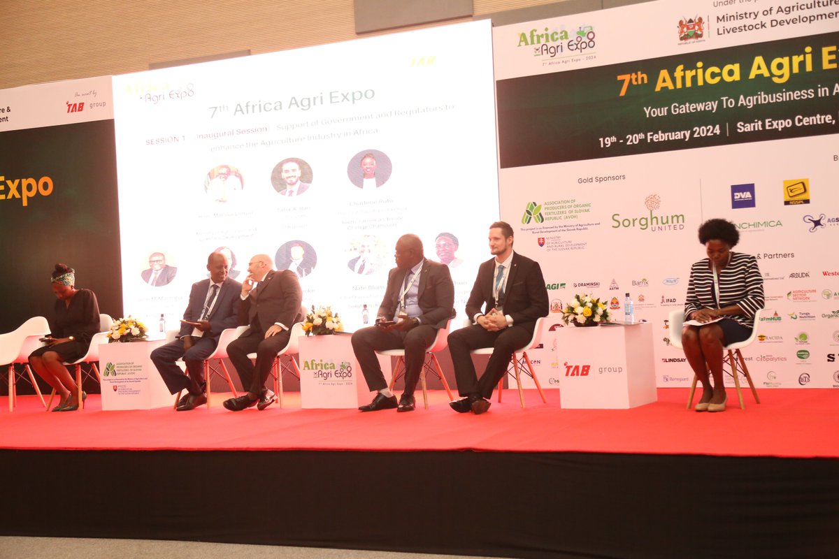 kenaff_farmers's tweet photo. Day 2 of the 7th Edition of Africa Agri Expo (AAE 2024) at Sarit Expo Centre, Nairobi Kenya themed "Your Gateway to Agribusiness in Africa"

Visit the KENAFF booth No. 131 to engage with our team and learn more about us.
#AfricaAgriExpo #SaritExpo2024 #SautiYaMkulima https://t.co/OnW64eXxyX