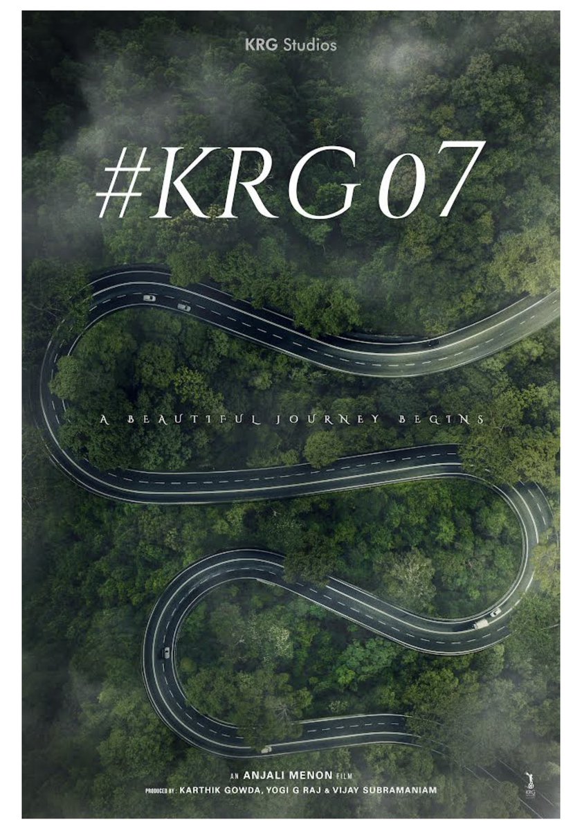Our new film #KRG07 A beautiful journey begins… 😊 @KRG_Studios