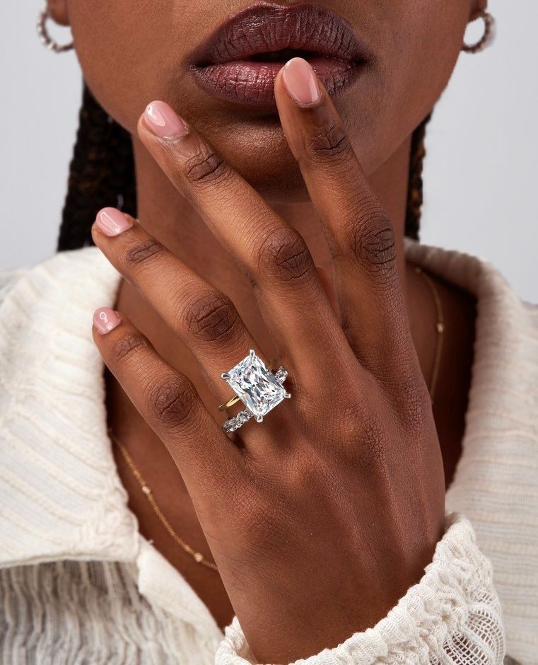 Lily arkwright deals moissanite