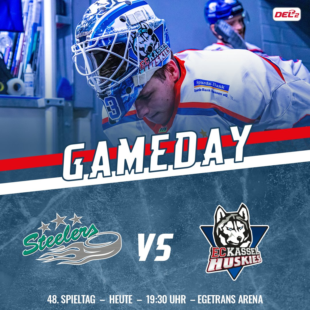 ECKASSELHUSKIES's tweet image. GAMEDAY | Ausflug ins Ellental! 🔥 Die kleine Pause ist vorbei, heute Abend geht es gegen die Steelers endlich wieder um Punkte! 💪🏼

🆚 Bietigheim Steelers
🕢 19:30 Uhr
🏟️ EgeTrans Arena
📺 @SpradeTV

#Gameday #SCBECK #imHerzeneinHusky