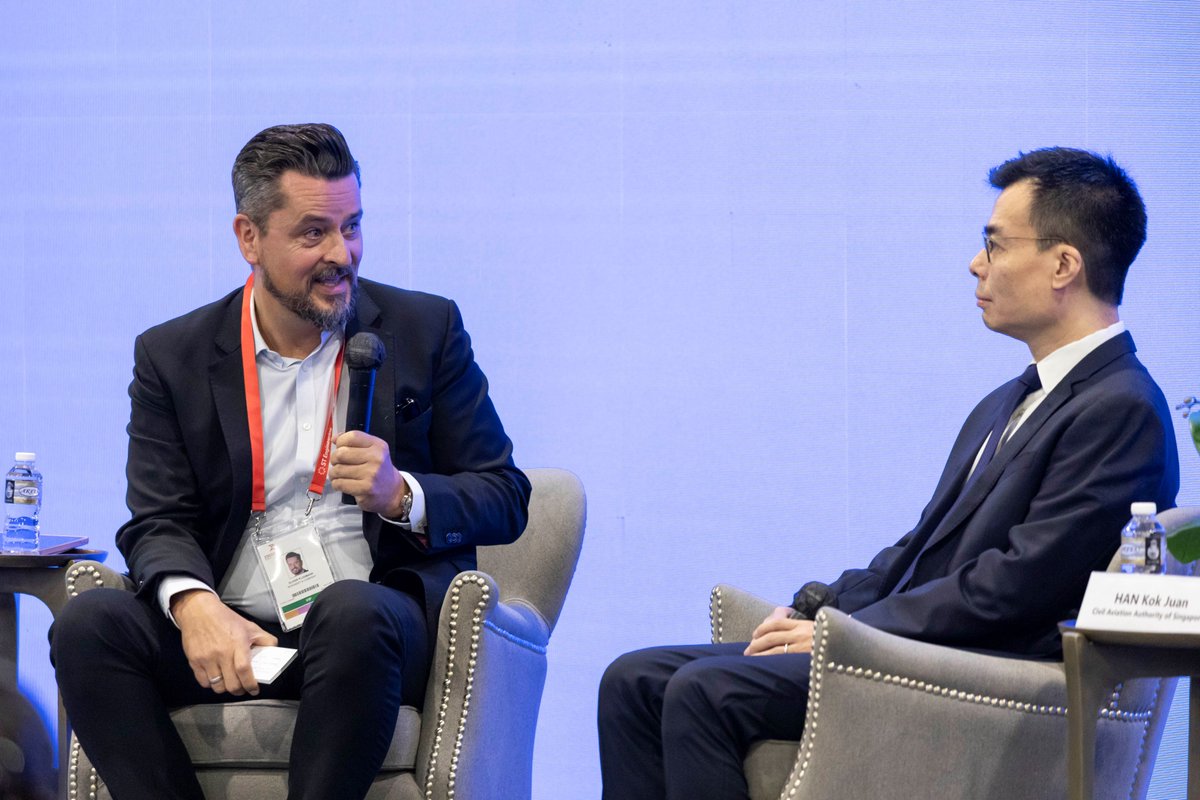 Asia’s journey towards a greener future is both an environmental and economic strategy. Oliver Plogmann of @McKinsey sat down with Han Kok Juan, Director-General of @SingaporeCAAS, at #SGAirshow2024 to discuss Singapore’s role in the transition towards #sustainableaviation.