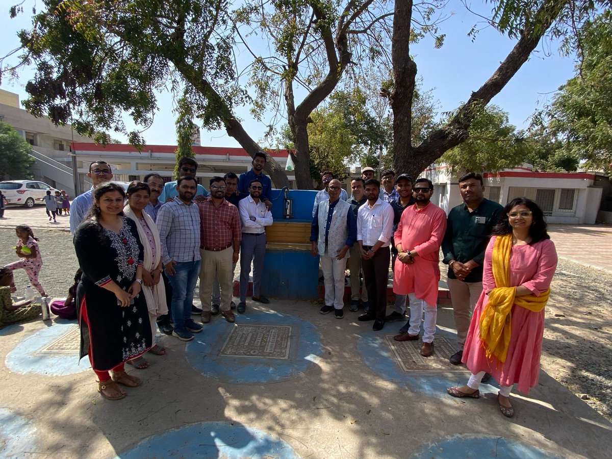 CWAS in partnership with Anjar Area Development Authority & Gandhidham Development Authority, conducted a workshop on 'water conservation through rainwater harvesting & ground water recharge: urban planning linkages for various stakeholders', as part of the water security project