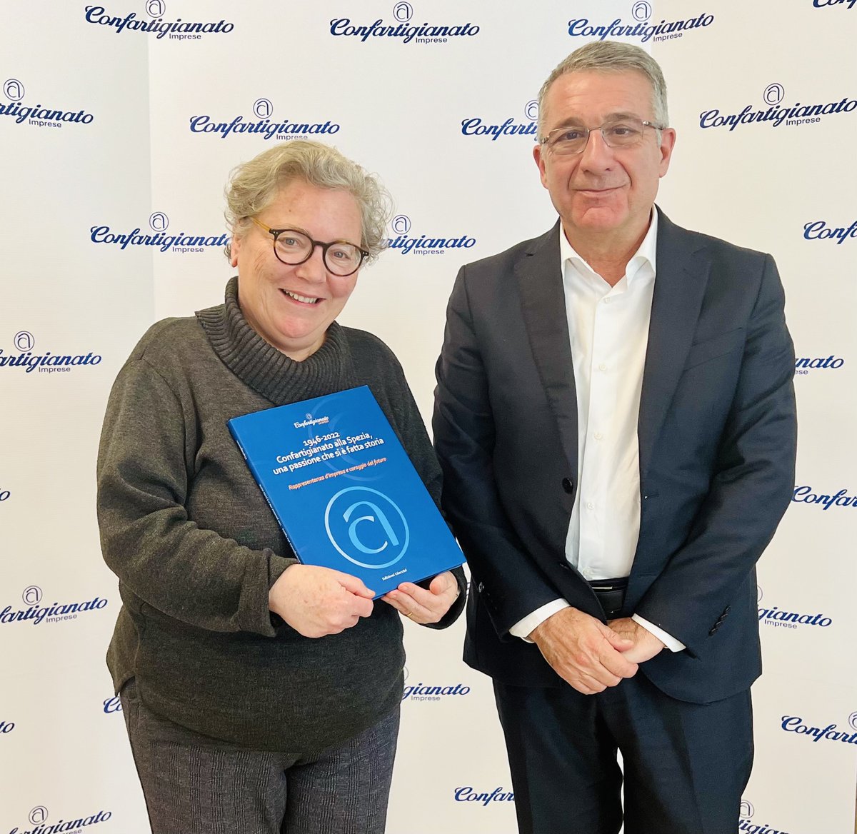 Il direttore di #Confartigianato, Giuseppe Menchelli e la dirigente l’I.P.S.S.E.O.A. “G. Casini”  Sara Cecchini hanno rinnovato il protocollo d’intesa per la realizzazione di #percorsiPTCO, consolidando il lungo rapporto tra Associazione e #IstitutoAlberghiero.