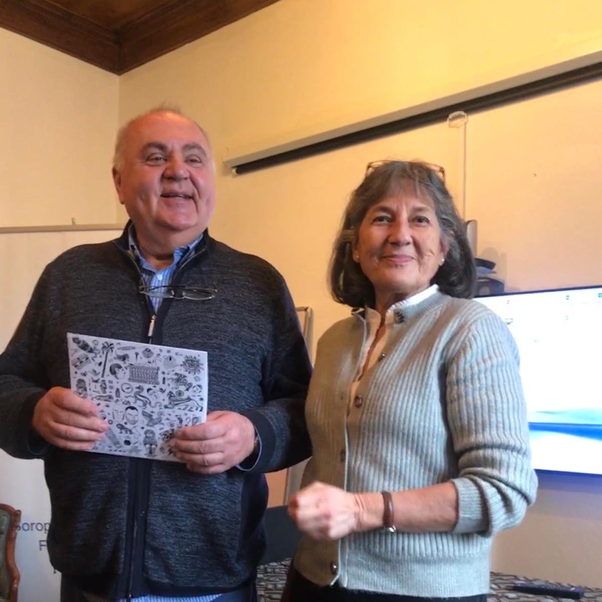 Mihriban Özbaşaran <a href="/mihozbasaran/">Mihriban Ozbasaran</a> Hocamıza, emekliliğe adım atarken, #AşıklıHöyük'teki 34 yıllık emeği, #arkeoloji ve #Neolitik araştırmalarına dünya çapında katkıları için bir kez daha teşekkür ettik.
<a href="/ahmetrustem/">ahmetrustem</a> ve <a href="/HknSorar/">Hakan Sorar</a> dostlarımızın bir güzel işiyle...