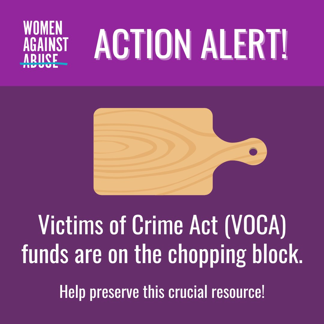 ACTION ALERT: Funding from the Victims of Crime Act (#VOCA) faces a 37% cut in the federal budget. Our Legal Center relies on VOCA funding to meet the needs of more than 3,000 Philadelphians a year. Tell elected officials to #SaveVOCA: nnedv.org/take_action/ap… #WAATakeAction